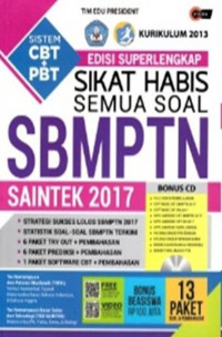 Image of Edisi superlengkap sikat habis semua soal SBMPTN saintek 2017