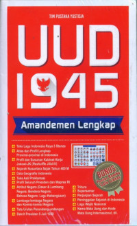 Image of UUD 1945 : Amandemen lengkap