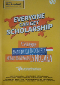Image of Everyone can get scholarship