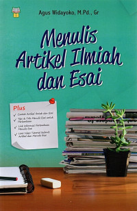 Image of Menulis artikel ilmiah dan esai