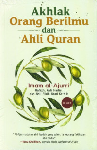 Image of Akhlaq orang berilmu dan ahli qur'an