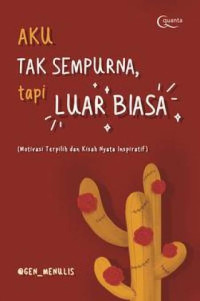 Image of Aku tak sempurna, tapi luar biasa