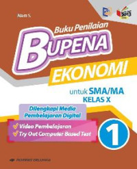 Image of Buku Penilaian (BUPENA ) Ekonomi untuk SMA/MA kelas X