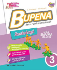 Image of Buku Penilaian (BUPENA) Sosiologi SMA/MA kelas XII