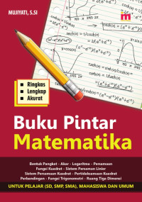 Image of Buku pintar matematika untuk pelajar-mahasiswa dan umum