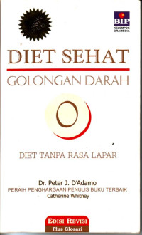 Image of Diet sehat : golongan darah O diet tanpa rasa lapar
