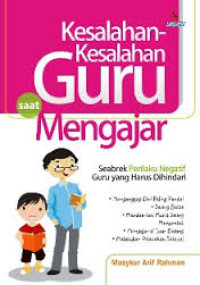 Image of Kesalahan kesalahan guru saat mengajar