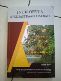 Image of Ensiklopedia kesusatraan daerah.