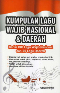 Image of Kumpulan lagu wajib nasional dan daerah