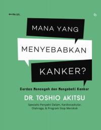 Image of Mana yang menyebabkan kanker?