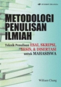 Image of Metodologi penulisan ilmiah